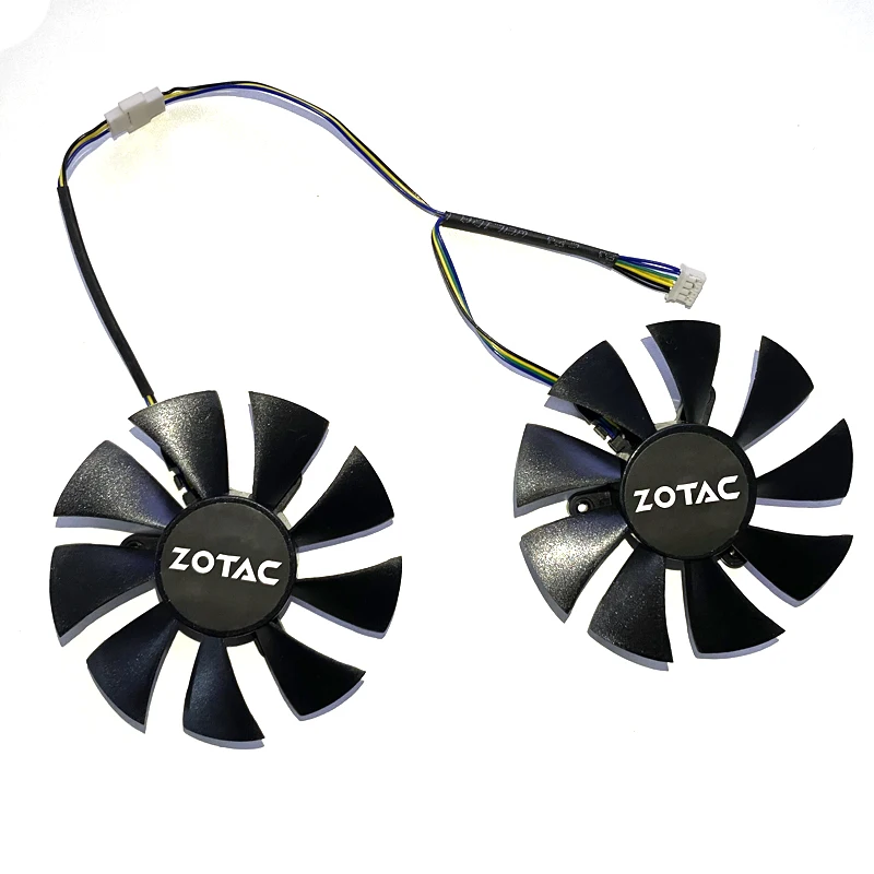 Diy 85 mm Ga92s2u Ga92a2h 4pin Gtx 1660 1660ti Gpu Gráficos fã Zotac Geforce Rtx 2060 2070 Super Mini Placa de Vídeo Ventiladores de Refrigeração - Imagem 4