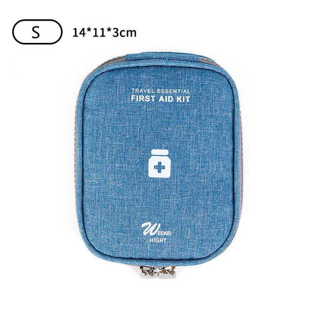 Layered Medicine Box Large-Capacity Home Portable Waterproof Fabric Medicine Cabinet Storage Box First Aid Kit