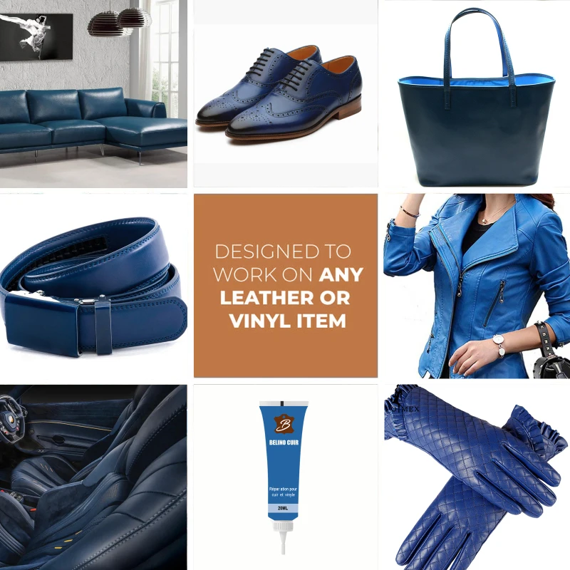Leather Repair Gel Leather Repair Paste Leather Filler Paste Leather Cleaning Cream Leather Care Cream Leather Repair Kit Leather Repair Glue Advanced Leather Repair Gel Car Seat Home Leather Complementary Color Repair Paste Refinish Cream