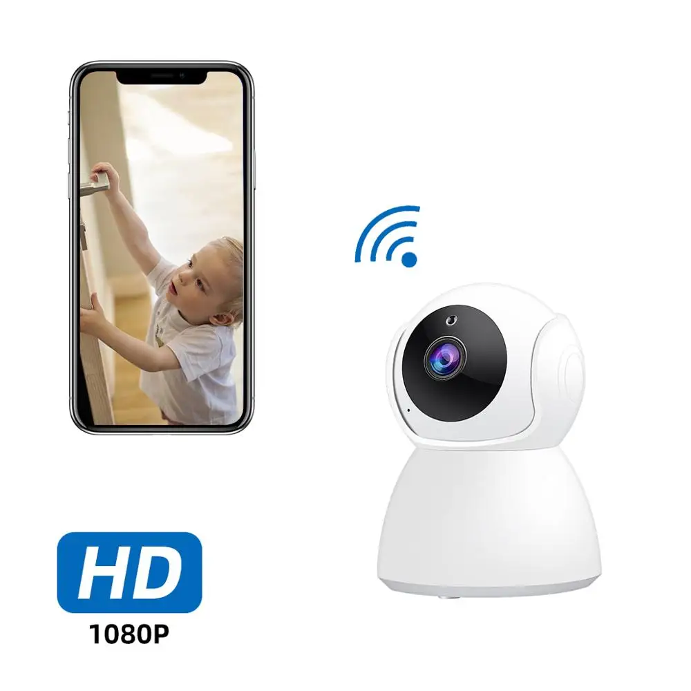 Умная беспроводная IP камера V380 Мини домашняя наблюдения Wifi 1080P HD инфракрасное