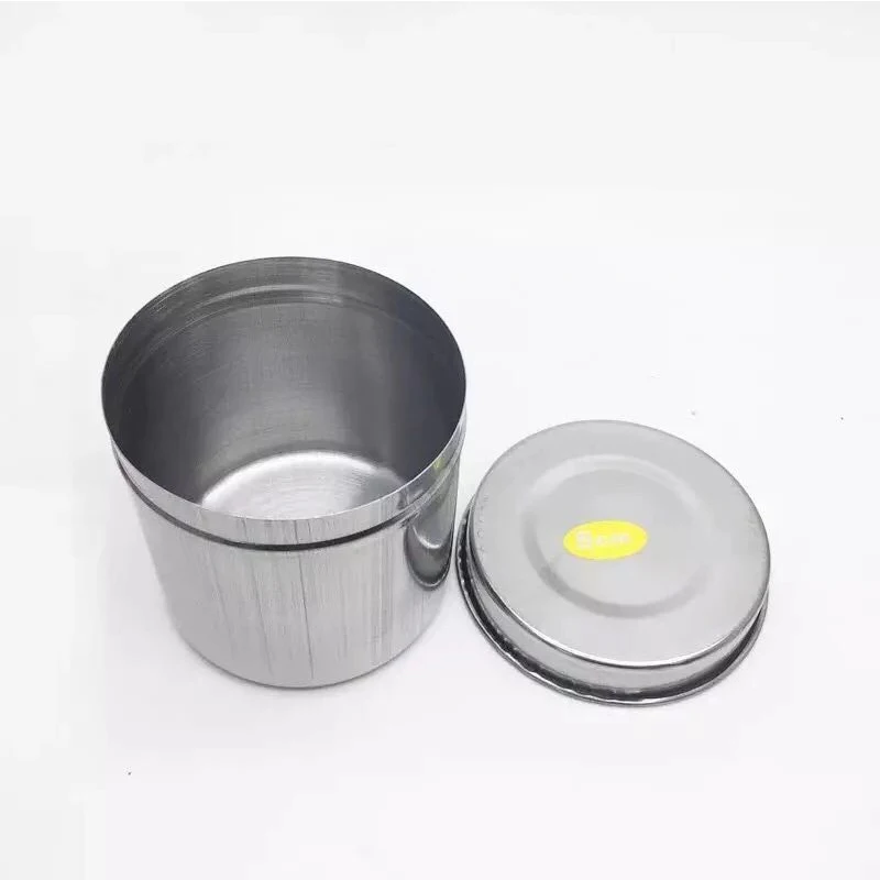 Stainless Steel Alcohol Disinfection Box Tattoo Medical Cotton Disinfection Container Tank Nails Disinfection Tattoo Accessories