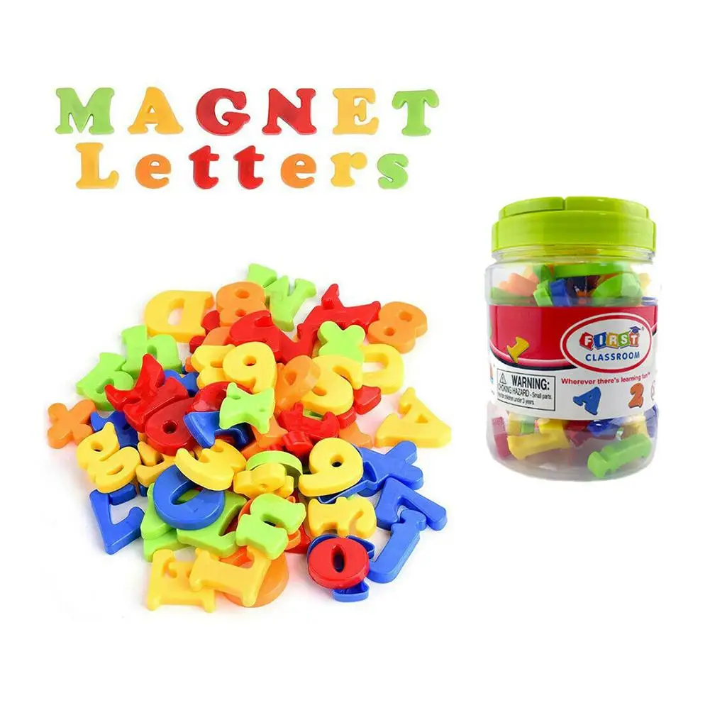 

78PCS Magnetic Numbers Letters Alphabet Learning Toy Refrigerator Stickers