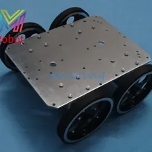 37 мотор робот умный автомобиль шасси с датчиком скорости 4 колеса приводной автомобиль для DIY Kit обучающий инструмент