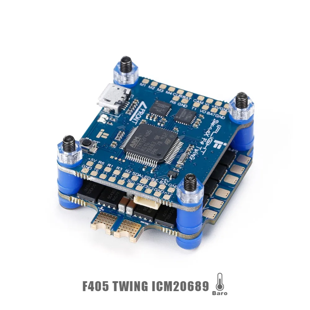 IFlight SucceX F4 V2.1 TwinG FC/SucceX 50A 2-6s программа BLHeli 32 Dshot1200 4-в-1 ESC полета башенная система с барометром для радиоуправляемого летательного аппарата FPV