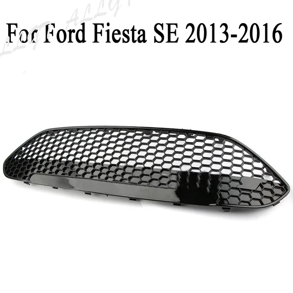 Передний центр сотовая сетка решетка подходит для Ford Fiesta SE 2013 2014 2015 2016 хэтчбек