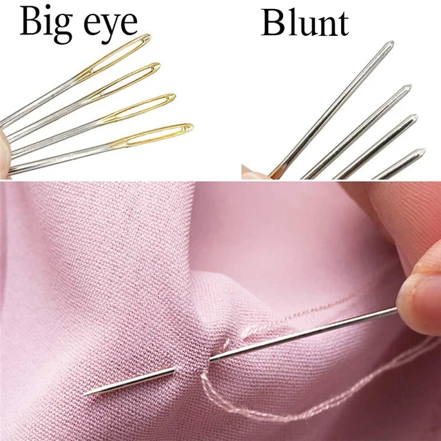 Leather Needles Hand Sewing, Blunt Leather Sewing Needle