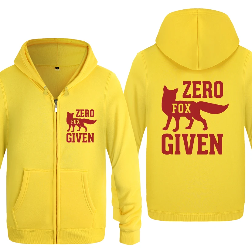 HUAY HOT Zero Fox, новинка, забавные толстовки для мужчин, мужские флисовые толстовки на молнии с капюшоном, кардиганы - Цвет: HUAY HOT