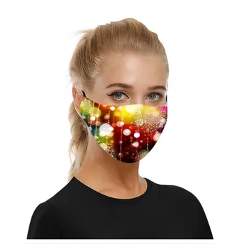 

7PCS Colorful Printing Masks Universal Dust-Proof breathable comfortable Washable Protective Mask For Adults outdoor mascarillas