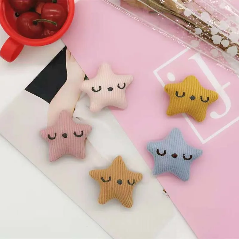 可爱卡通星星配饰软萌充棉胸针女童发饰打底裤配件宝宝袜装饰品 图片_高清大图 - 阿里巴巴 - 1 (1)