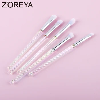 

ZOREYA Makeup Brushes Set Super Soft 5Pcs Make Up Brush Blending Angled Shading Eye Shadow Short Shadow Angled Brow Beauty Tool