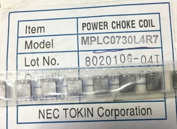 

100% New and original 10PCS MPLC0730L4R7 4.7UH 5A 7.7X6.7X3MM Integrated high current inductor