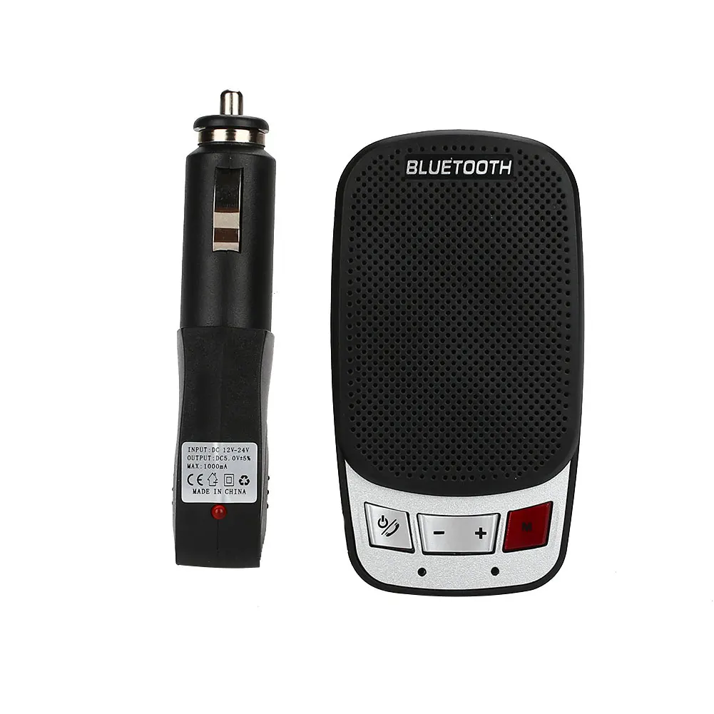 Bluetooth приемник Bluetooth аудио приемник Портативный беспроводной Bluetooth приемник громкой связи солнцезащитный козырек с динамиком V3.0+ EDR