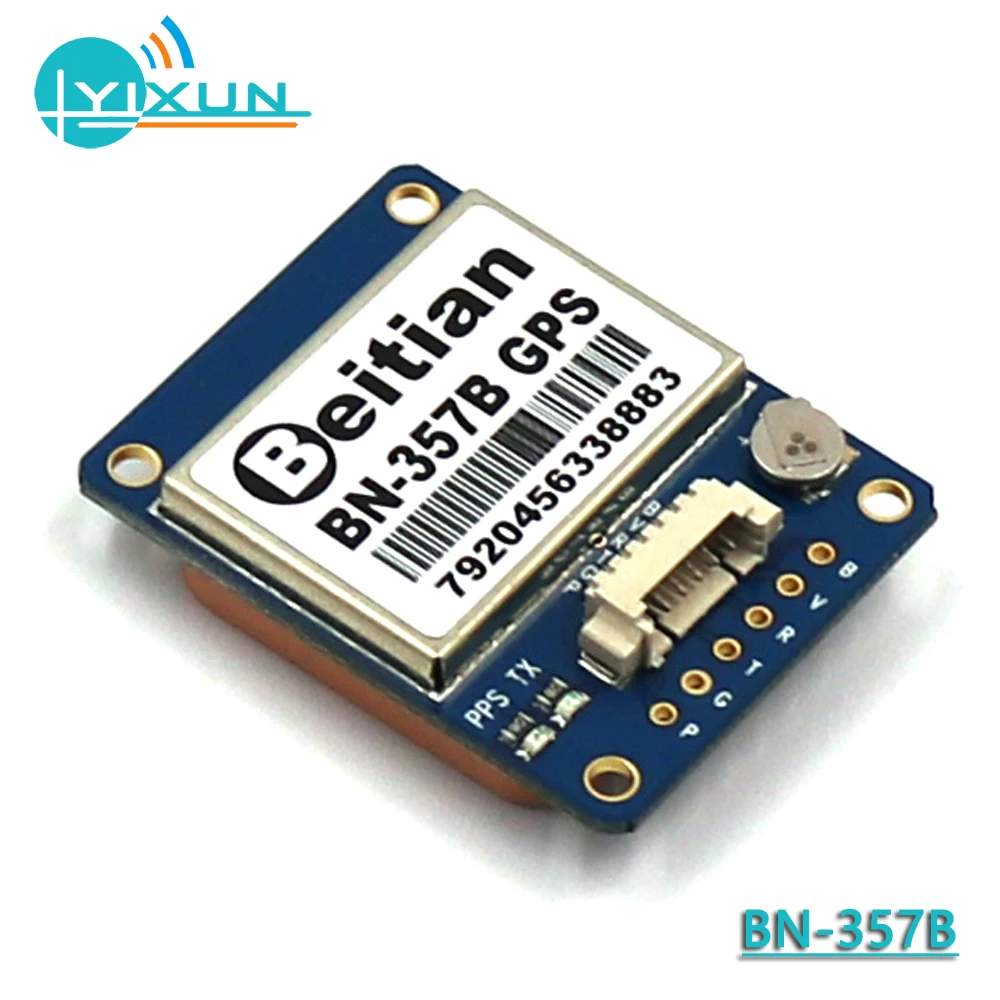

BEITIAN, GNSS модуль, Φ уровень, GPS GLONASS двойной GNSS модуль с 4M вспышкой, 5V, 9600bps, 1HZ выход, RS-232, NMEA-0183