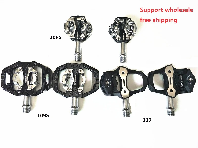 ZP 108S109S110S de bicicleta de montaña pedal auto bloqueo pedal SPD compatible piezas de pedales de bicicleta barato|Pedal de bicicleta| - AliExpress