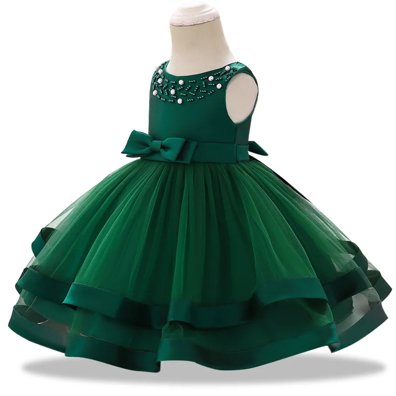 Lace Baby Girl Dress for 9 Months to 24 Months - 1st Birthday Princess Party Outfit image 5