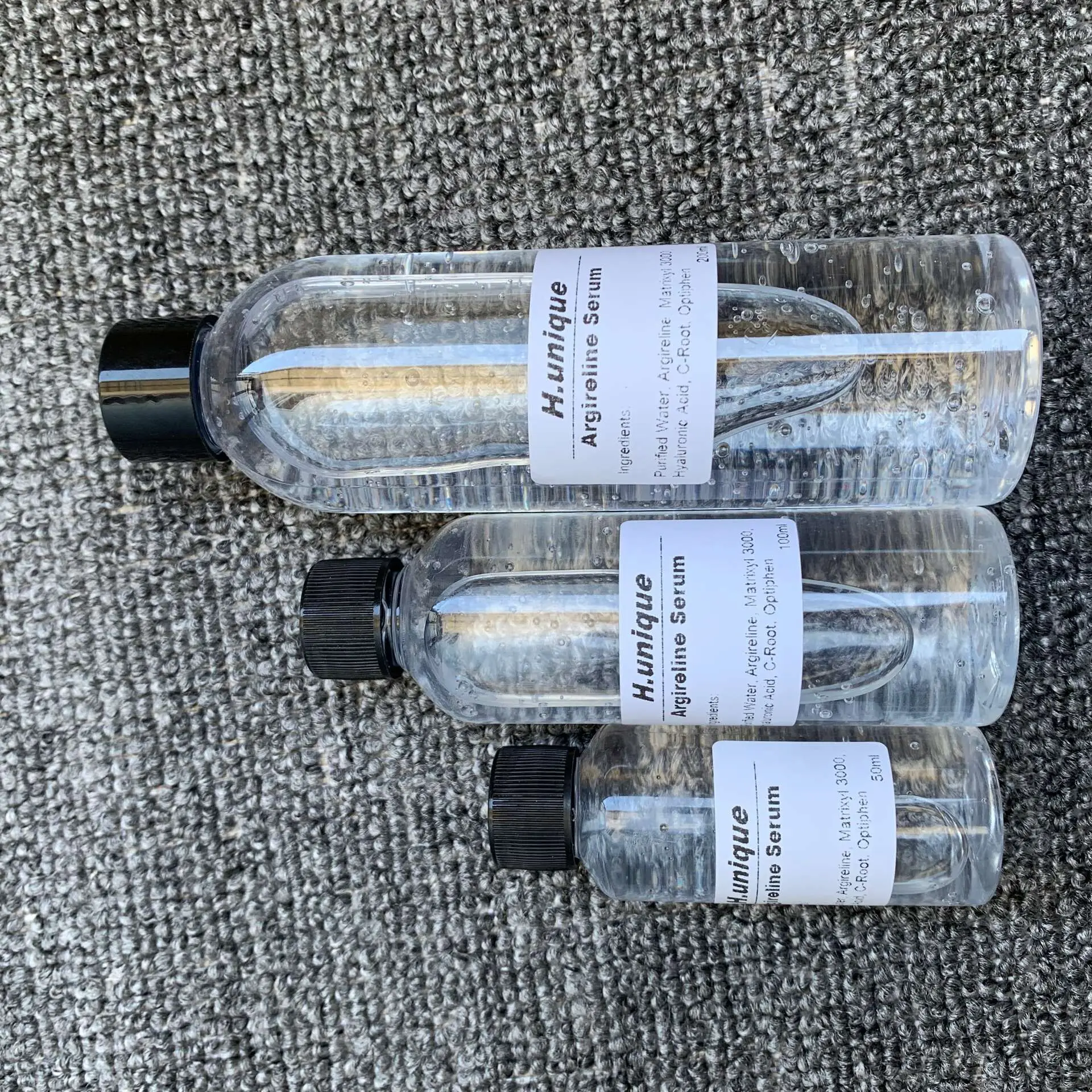 Hunique AGELESS Argireline Liquid Areginine Essence Face Firming Serum Lifting 6 PEPTIDES Moisturizing Repair