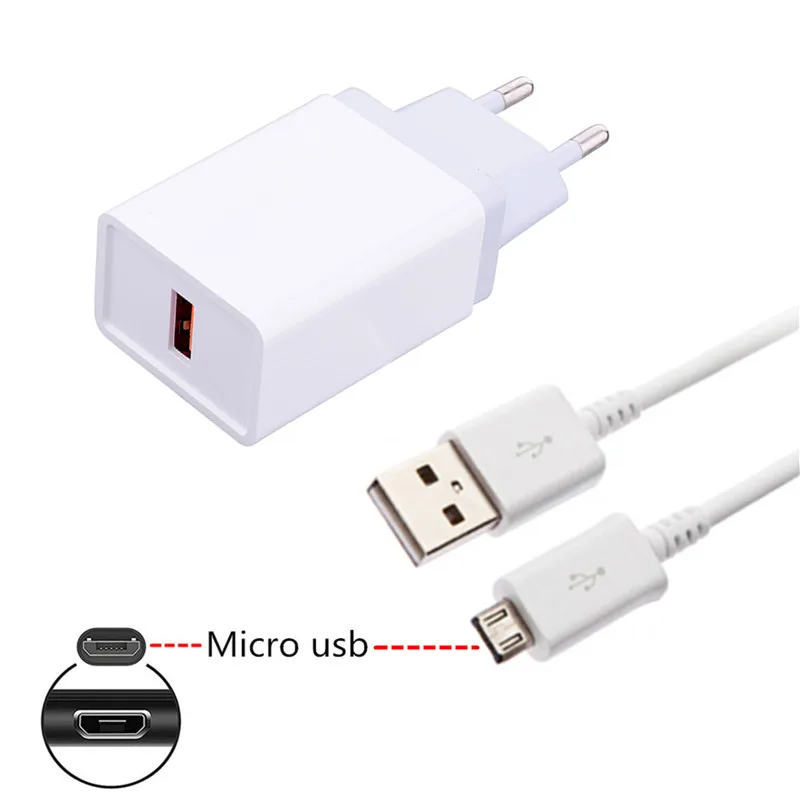 Type C Данные Micro USB кабель для зарядки для Samsung Galaxy J3 J4 A50 huawei Honor 20 8X Xiaomi 6a Redmi 6 Note 7 зарядное устройство для мобильного телефона - Тип штекера: Charger Micro Cable