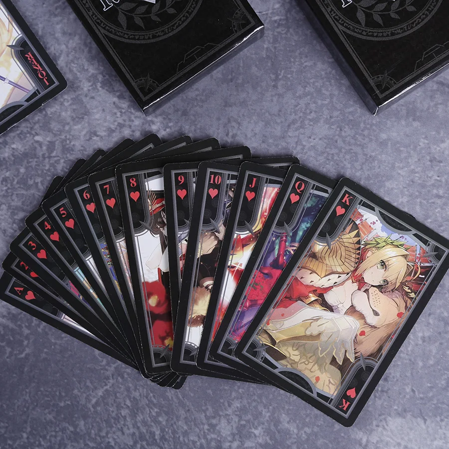 MGF манга FGO игральные карты Fate Grand заказ покерные развлечения аниме игровые