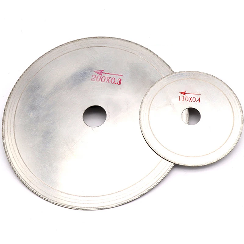 

lapidary cutting blade 200x0.5x25mm lapidary cutting disc,ultra-thin diamond cutting blade [jade / crystal ] Free Shipping!