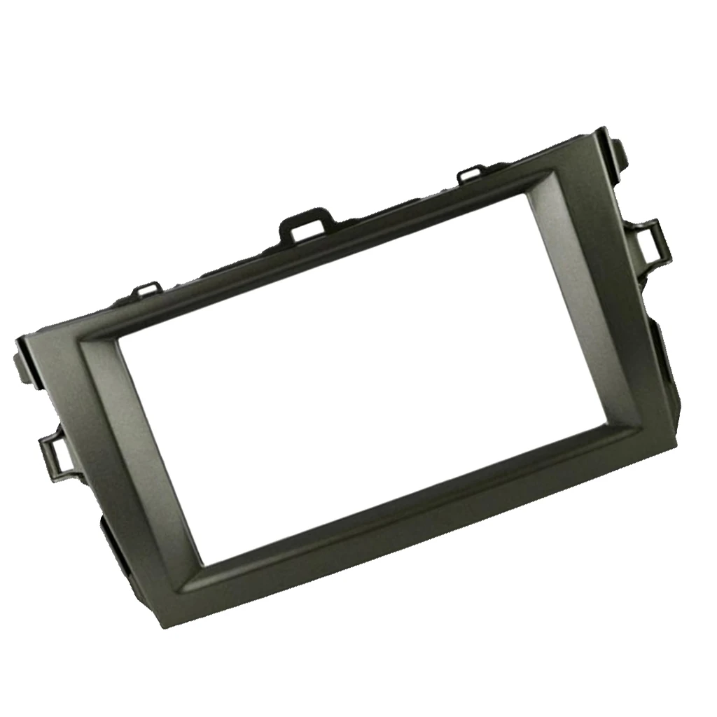 Car Dash Radio Fascia Double Din Panel For Toyota Corolla 2008-2010