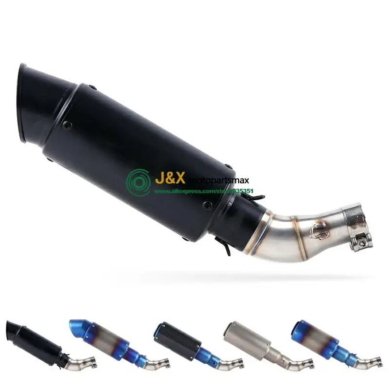 MT-03 MT03 мотоцикл глушитель трубы среднего звенья трубы Escape для YAMAHA YZF-R3 R3 R25 R30 слипоны