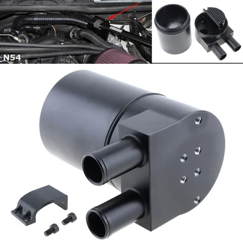 

Black Aluminum Alloy Car Refit Oil Pot Engine Modified Breathable Oil Recovery Bucket Car Styling Fit for BMW N54 335i 535i