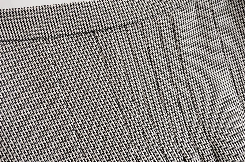 Увядшая зимняя миди юбка женская английская элегантная гофрированная юбка Русалочий хвост Женская мода длинные юбки женские