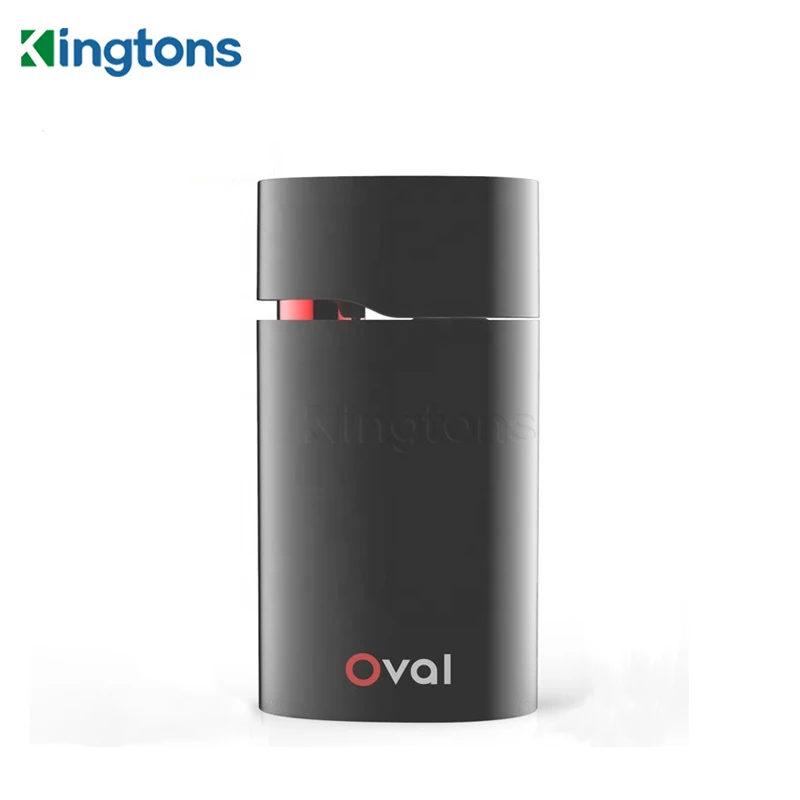 New Original Kingtons Oval Dry Herb Vaporizer Temp Control 1600mAh
