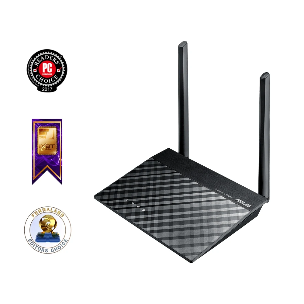 Беспроводной роутер ASUS RT-N11P/RU, черный