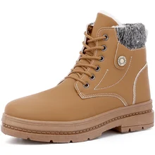 MUJN/; высококачественные мужские ботинки из искусственной кожи; новые зимние водонепроницаемые ботильоны; популярные мужские уличные рабочие ботинки; Zapatos