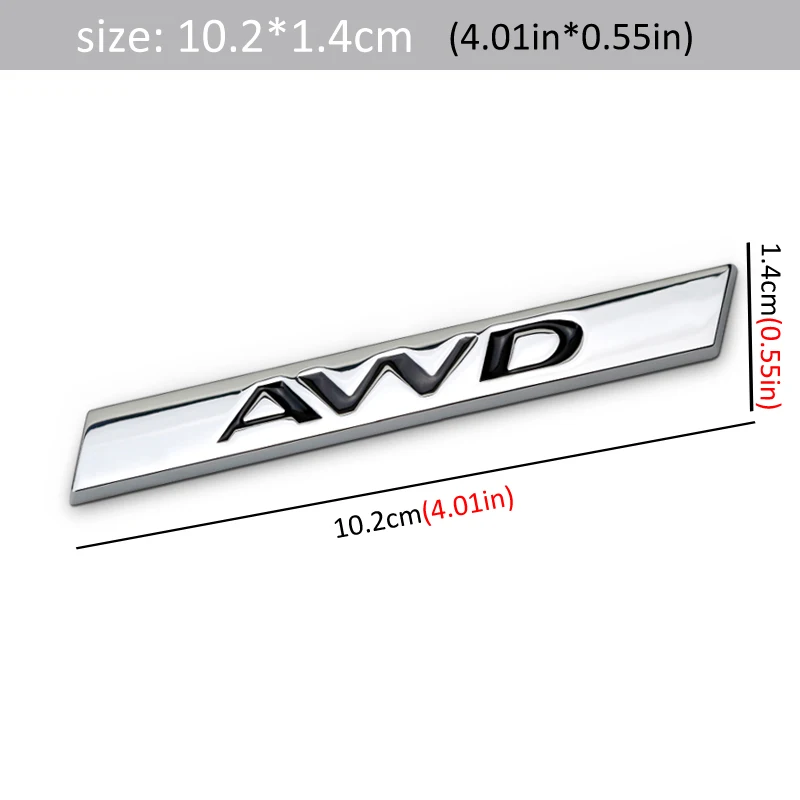 AQTQAQ 1Pcs 3D Metal 25T 35T AWD Car Side Fender Rear Trunk Emblem Badge Sticker Decals for Jaguar F PACE accessories decoration|Наклейки