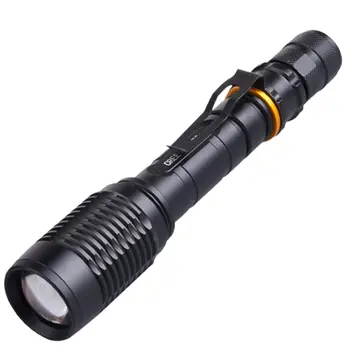 

T6 Glare Led Charging Military Flashlight Telescopic Zoom Home Outdoor Camping Patrol Hunting Night Riding