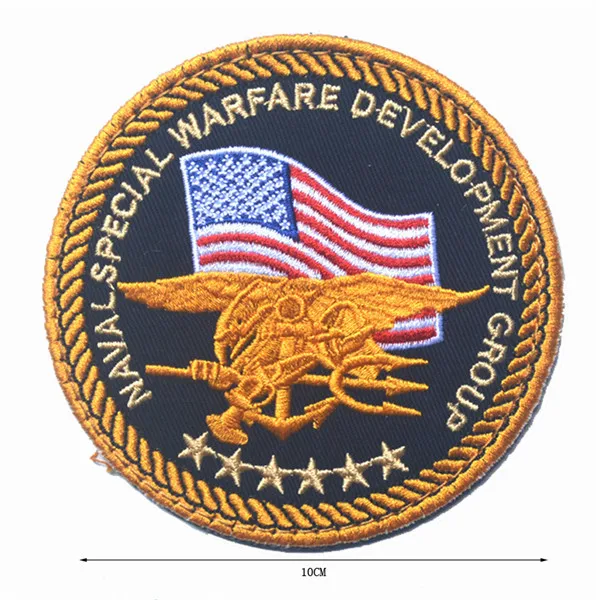 USMC 32 Size 9.5 cm Американский, американский, морской корпус, USMC, ВМС, уплотнения, 6 команд, трезубец, нашивка, спецназ, Devgru, страйкбол, тактическая, Боевая, нашивка, значок - Цвет: USMC 32 Size 9.5 cm