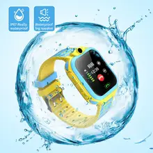 Новые T16 умные часы водонепроницаемые детские часы Детские SOS локатор вызова трекер анти-потеря монитор умный Браслет