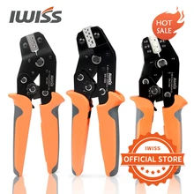IWISS mini hand Crimping tool SN-28B/48B/58B/01BM/03BM/2546B/2549/SN-05B/SN-02C dupont jst crimper pliers Electrical Clamp Tools
