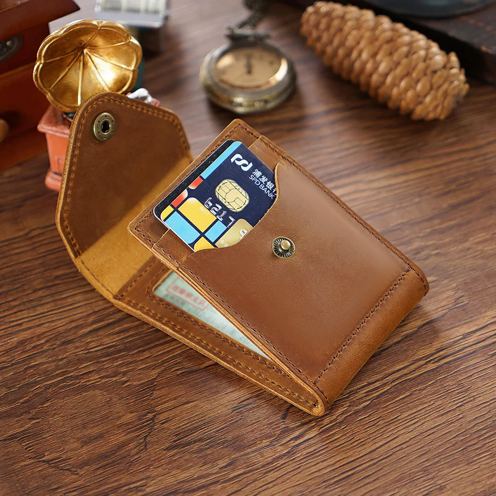 

Vintage Drivers License Wallet Men Genuine Leather Id Card Holder Hasp Covers for Driver License Cow Leather Card Case New