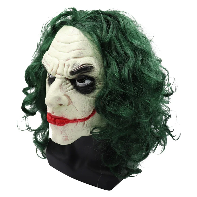 Mask 3 Фильм Стивен Кинг это клоун для косплея ткань конечная пеннивайз костюм Джокер Красный Униформа Хэллоуин страшная латексная маска ужасов - Цвет: Mask 3