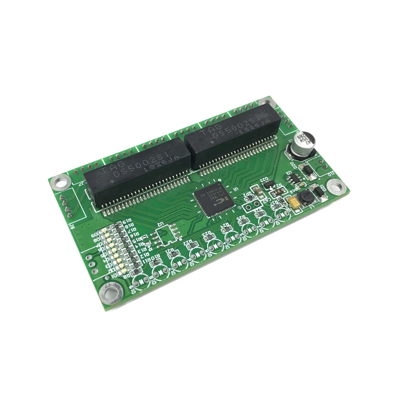 Неуправляемый 5/8 порт 10/100 м промышленный коммутационный модуль Ethernet PCBA плата OEM