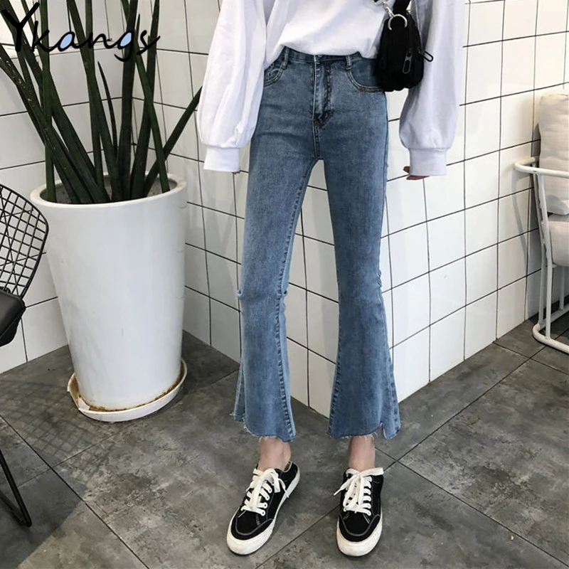 Skinny jeans with wide ankle Clearance