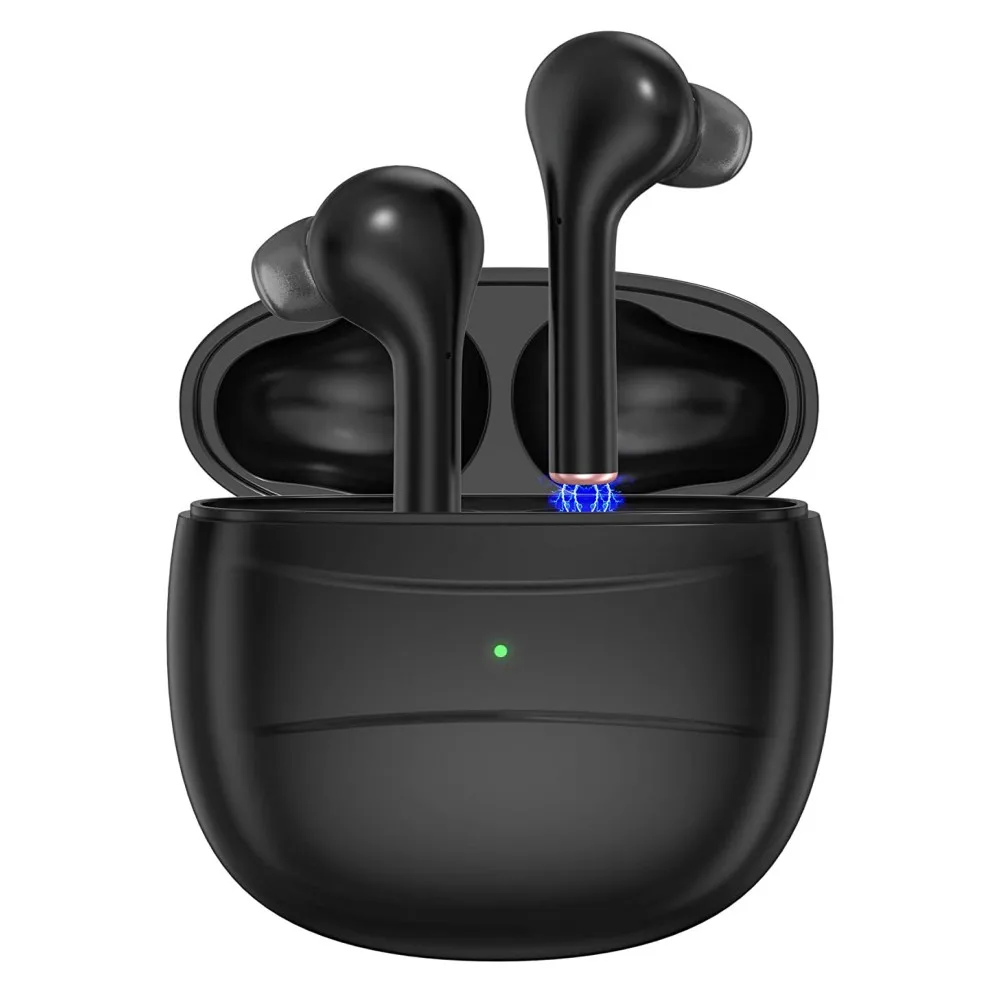 

New J3 Bluetooth 5.0 True Wireless Earbuds with Charging Case Waterproof Earbuds 30 Hours Playtime TWS Stereo Headphones