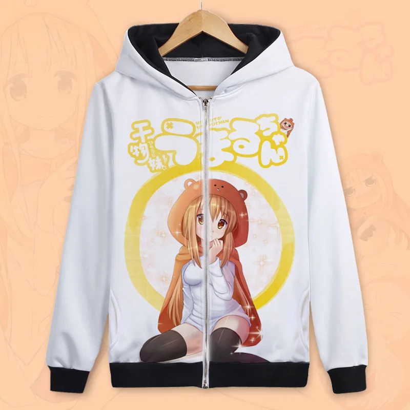Style9 Himouto! Umaru-chan мультипликационный персонаж дома Умару с милым принтом с капюшоном, косплей костюм для мужчин и женщин, весенне-осенняя Повседневная Толстовка, уличная одежда - Цвет: Style9