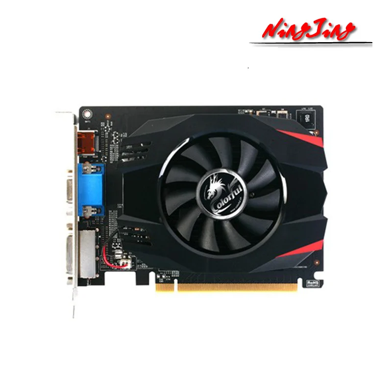 latest gpu for pc Colorful GeForce GT730 2GD3 NEW GT 730 28nm 2GB GDDR3 64 bit Video Cards GPU Graphic Card DeskTop CPU Motherboard graphics card for gaming pc