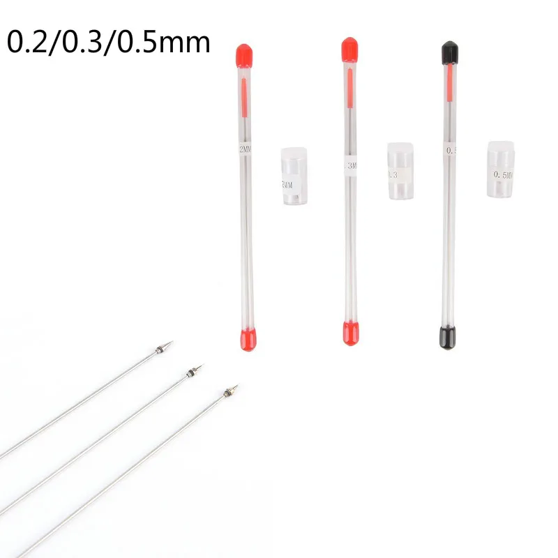 

0.2mm 0.3mm 0.5mm Airbrush Nozzle Needle Replacement for Airbrushes Spray Gun Model Spraying Paint Maintenance Tool Accessories
