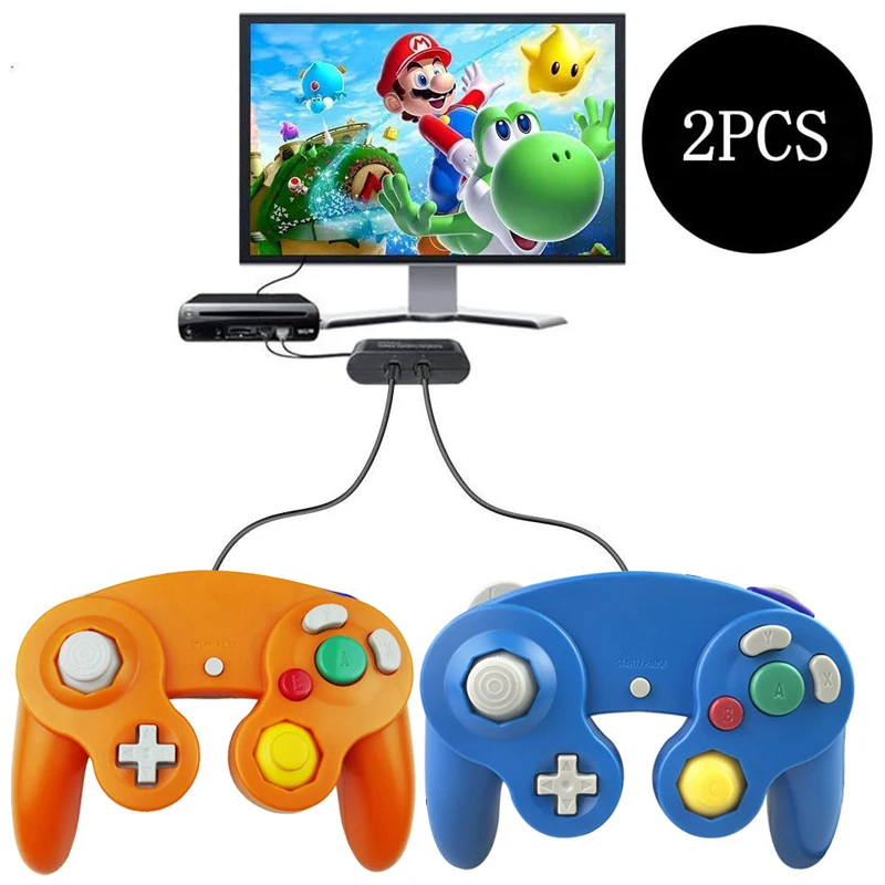 

For Gamecube Controller USB Wired Handheld Pubg Joystick For Nintendo For NGC GC Controller For Nintend MAC Computer PC Gamepad