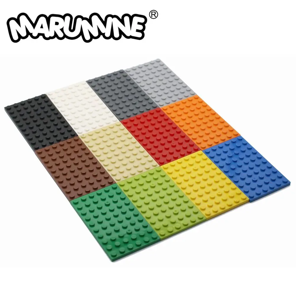 Пластина MARUMINE 6x10 строительные блоки 3033 Базовая пластина 10 шт. City MOC Классические