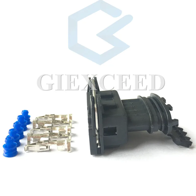 2 комплекта 5 Pin 282193 1 Junior Power Timer JPT AMP Female герметичный автомобильный соединитель
