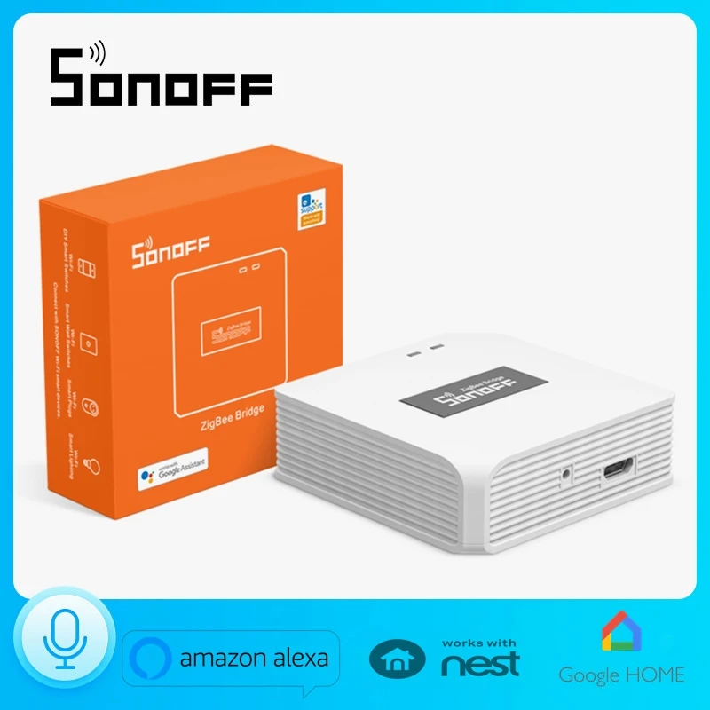 Беспроводной переключатель SONOFF Zigbee Bridge датчик температуры и влажности движения