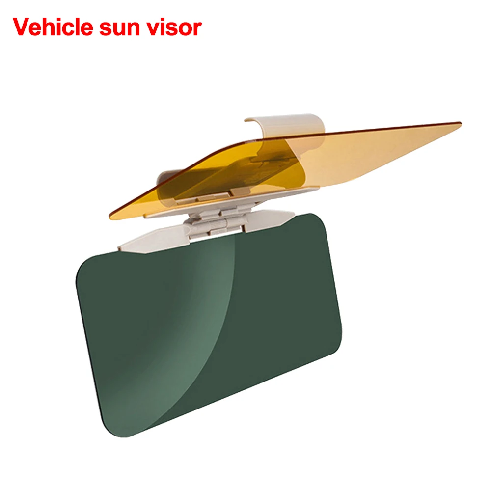 

2 in 1 Car Sun Visor Dazzling Goggle Day Night Vision Sun Anti-UV Block Visor Anti-Dazzle Sunshade Driving Mirror Clear View