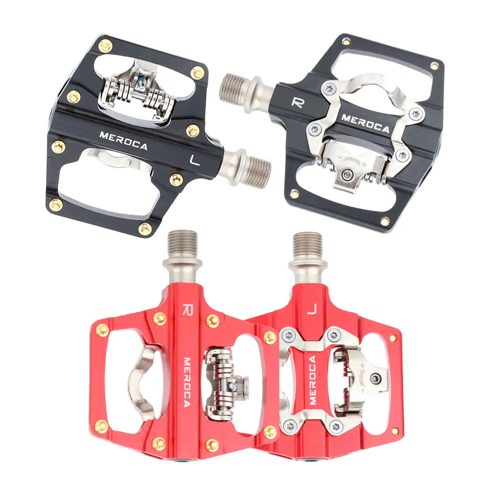 MTB Bike Self-locking Pedals Mountain Clipless SPD bicycle Pedal Bicycle Parts Upgrade Lock | Спорт и развлечения