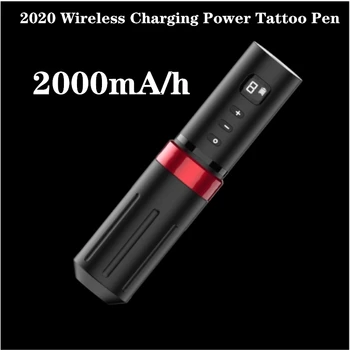 

2020 New Arrival Wireless Charging Tattoo Machine Pen Mabuchi Motor Strong Quiet For Tattoo Liner Shader Free Shipping